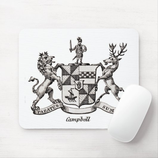 CAMPBELL FAMILIE CREST MUISMAT (Met muis)