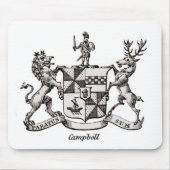CAMPBELL FAMILIE CREST MUISMAT (Voorkant)
