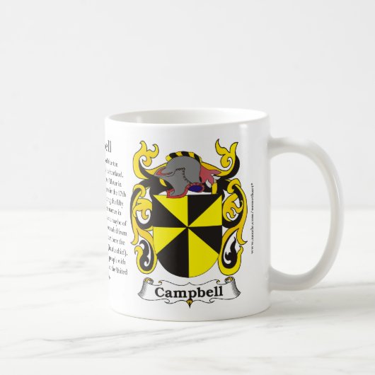 Campbell Family Coat of Arms Mok (Rechts)