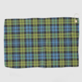 Campbell Family Scottish Tartan Golfhanddoek (Horizontaal)