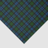 Campbell Family Tartan Patroon Tissuepapier (Detail)