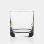 Campbell Gold gekroond distel whiskey glas (Rechts)