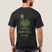 campbell greens klassiek t shirt (Achterkant)