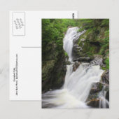 Campbell Herfsten Berkshires Waterfall Briefkaart (Voorkant / Achterkant)