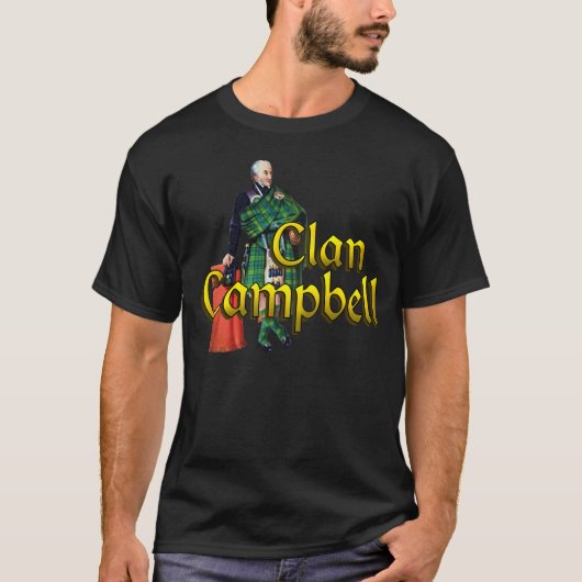Campbell Highland Games T-shirt (Voorkant)