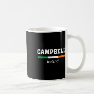 Campbell Irish Family Name St Patrick's Day Ierlan Koffiemok