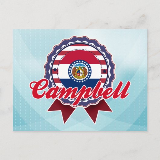 Campbell, MO Briefkaart (Voorkant)