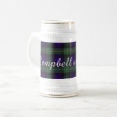 Campbell of Argyll clan Pset Scottish tartan Bierpul (Voorkant links)
