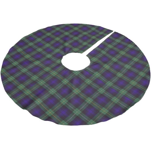Campbell of Argyll clan Pset Scottish tartan Kerstboom Rok (Gekanteld)