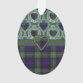Campbell of Argyll clan Pset Scottish tartan Ornament (achterkant)