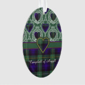Campbell of Argyll clan Pset Scottish tartan Ornament (voorkant)