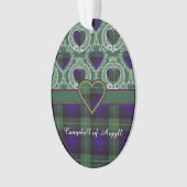 Campbell of Argyll clan Pset Scottish tartan Ornament (voorkant)