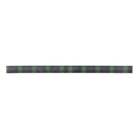 Campbell of Argyll clan Pset Scottish tartan Satijnen Lint (Voorkant)