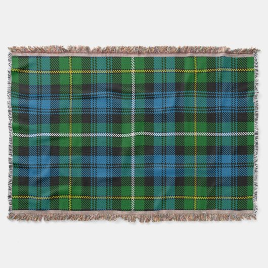 Campbell of Argyll Clan Tartan Deken (Voorkant)