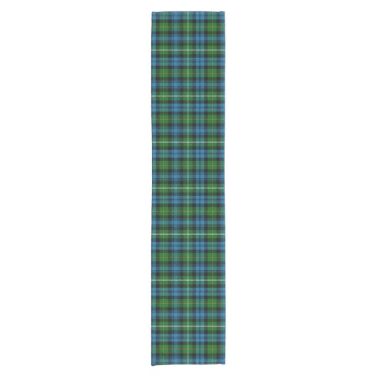 Campbell of Argyll Clan Tartan Korte Tafelloper (Voorkant)