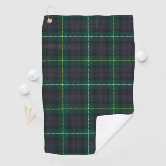 Campbell of Argyll Modern Tartan Pattern Golfhanddoek (Insitu)