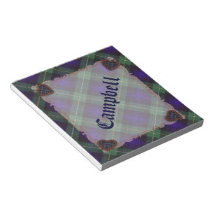 Campbell of Argyll Scottish clan tartan - Pset Notitieblok