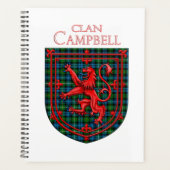 Campbell of Argyll Tartan Scottish Pset Planner (Voorkant)