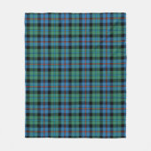 Campbell of Cawdor Ancient Plaid Fleece Deken (Voorkant)