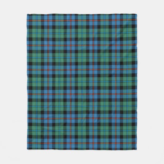 Campbell of Cawdor Ancient Plaid Fleece Deken (Voorkant)
