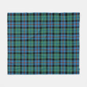 Campbell of Cawdor Ancient Plaid Fleece Deken (Voorkant (Horizontaal))