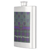 Campbell of Cawdor clan Pset Scottish tartan Flacon (Links)
