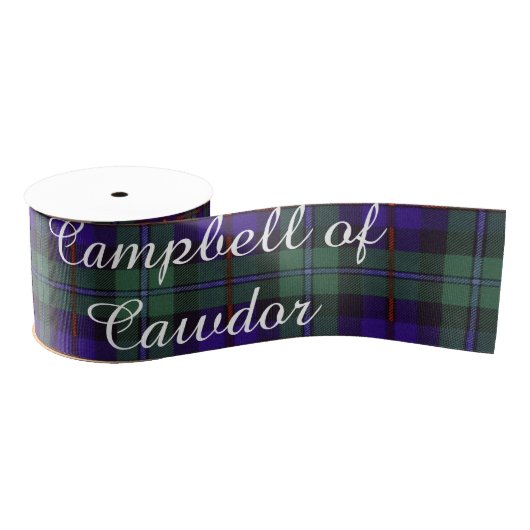 Campbell of Cawdor clan Pset Scottish tartan Grosgrain Lint (Spoel)