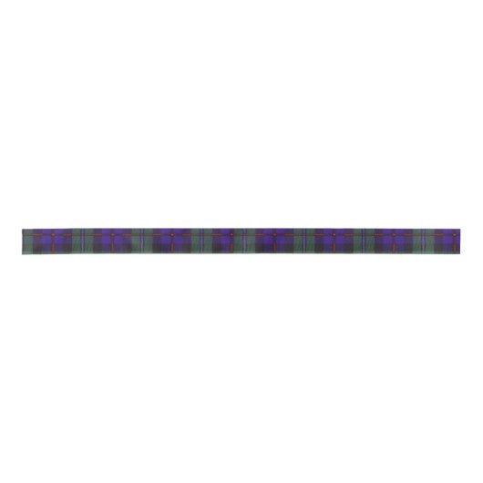 Campbell of Cawdor clan Pset Scottish tartan Satijnen Lint (Voorkant)