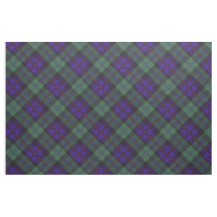 Campbell of Cawdor clan Pset Scottish tartan Stof