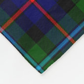 Campbell of Cawdor Modern Clan badge Tartan Fleece Deken (Hoek)