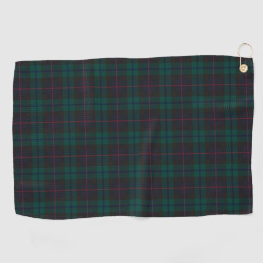 Campbell of Cawdor Modern Tartan Pattern Golfhanddoek (Horizontaal)