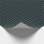 Campbell of Loch Awe Clan Tartan Cadeaupapier (Hoek)