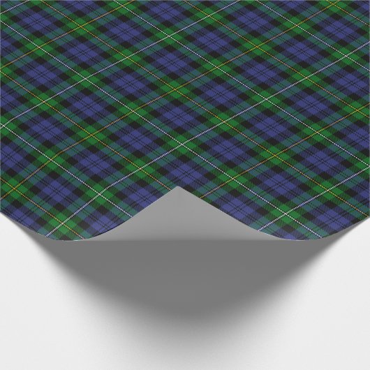 Campbell of Loudoun Tartan Cadeaupapier (Hoek)
