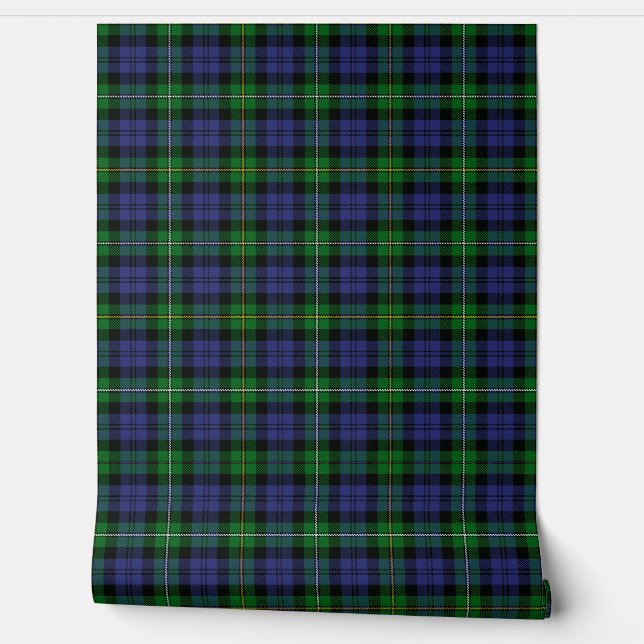 Campbell of Loudoun Tartan Plaid Schotse clan Behang (Afrollen)