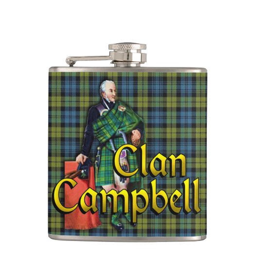 Campbell Old Scotland Heupfles (Voorkant)