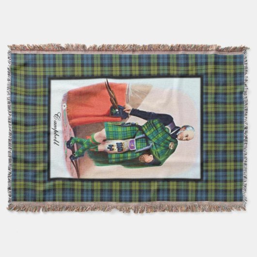Campbell Old Scottish Dream Deken (Voorkant)