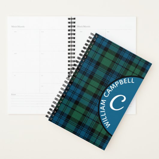 Campbell Pset Monogram Planner (Display)