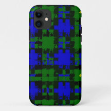 Campbell Pset Tartan Vector iPhone Case