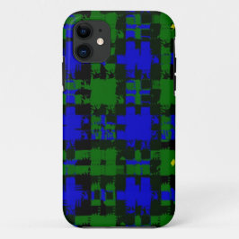 Campbell Pset Tartan Vector iPhone Case