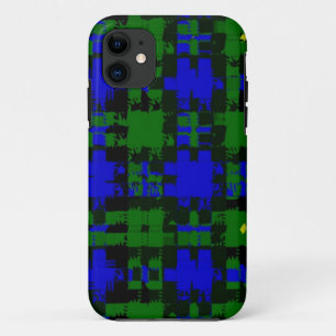 Campbell Pset Tartan Vector iPhone Case