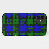 Campbell Pset Tartan Vector iPhone Case (Achterkant (horizontaal))