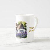 Campbell Rieten Cottage Gepersonaliseerd Porselein Kop (Voorkant rechts)