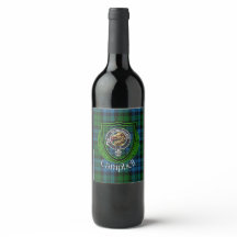Campbell Schotse Clans Tartan & Crest