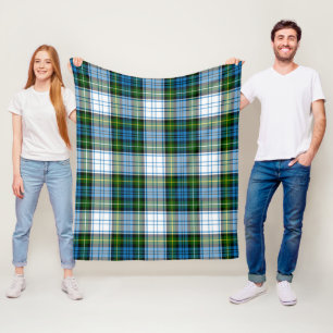 Campbell Schotse Ruit Fleece Deken