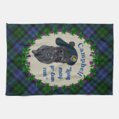 Campbell Scottie Dog Kitchen Towel Theedoek (Horizontaal)