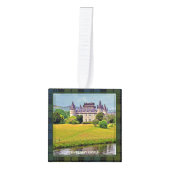 Campbell Scottish Clan Castles Tartan Xmas Decoratie (Voorkant)