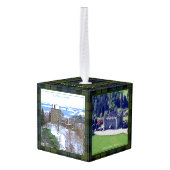 Campbell Scottish Clan Castles Tartan Xmas Decoratie (Achter hoekig)