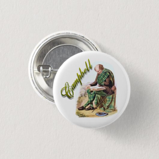 Campbell Scottish Dream Button (Voorkant /achterkant)