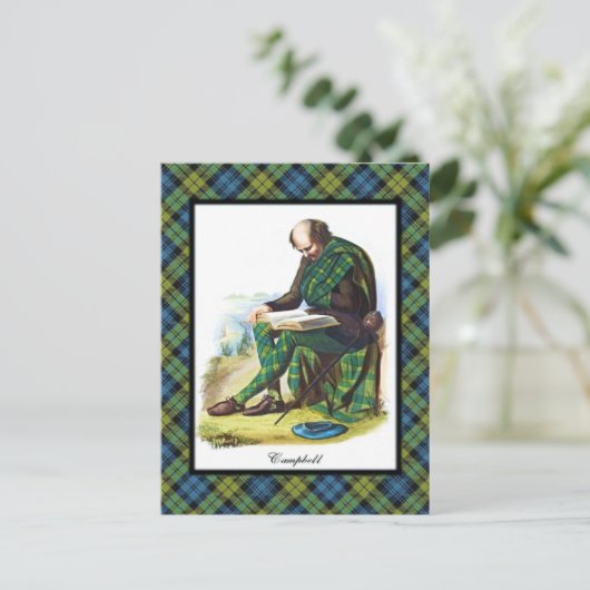 Campbell Scottish Dreams Briefkaart (Staand voorkant)