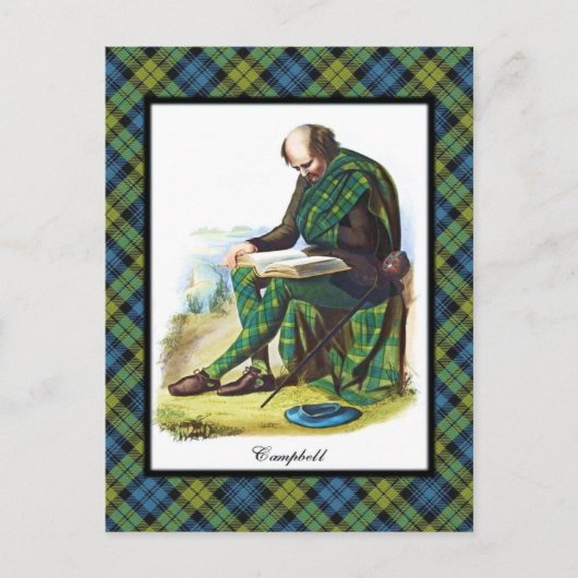 Campbell Scottish Dreams Briefkaart (Voorkant)
